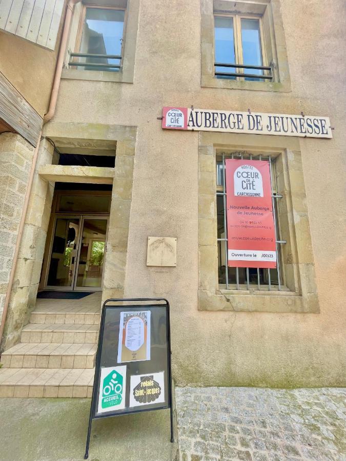 Hostel Coeur De Cite Carcassonne Exteriör bild